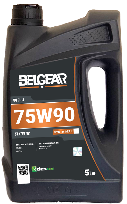 Belgear 0W-40 Premium Motor Oil Bottle - Advanced synthetic formula for high-performance engines